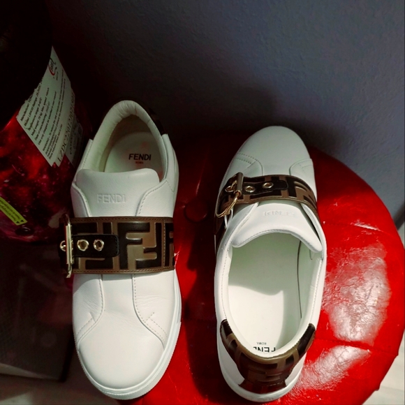 Fendi FF Vitello sneakers - Picture 4 of 4
